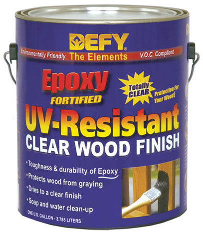 DEFY UV-Resistant Clear Wood Finish