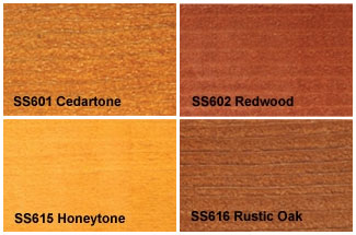 Gemini Storm Shield Waterborne Wood Protectant Colors