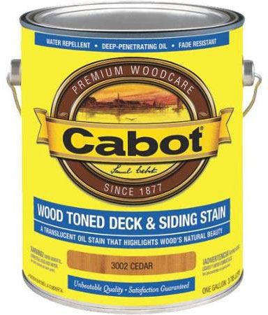 Cabot 3000 Series Wood Toned Deck & Siding Stain