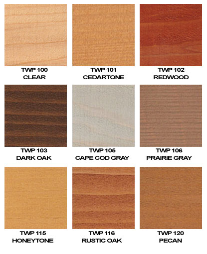 Stain Colors and Finishes for Wood Decks